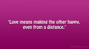 Quotes About Love And Distance Emotional