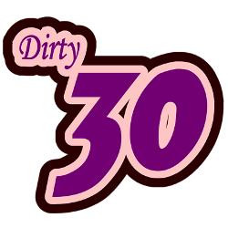 dirty_thirty_shirt_greeting_card.jpg?height=250&width=250&padToSquare ...