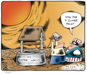 No policy without a calamity.' In the USA, idiots and policy makers ...