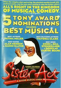 Details about SISTER ACT BROADWAY SOUVENIR PROGRAM WITH QUOTES