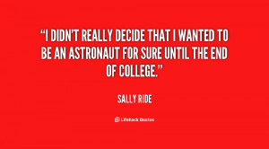 Quotes About Sally Ride