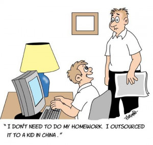 Outsourcing homework
