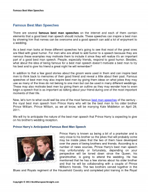 Best Man Funny Lines