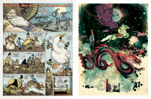 And now: BRANDON GRAHAM's doing a Little Nemo Print!