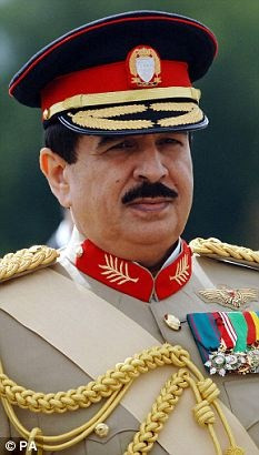King of Bahrain Shaikh Hamad Bin Isa Al Khalifa