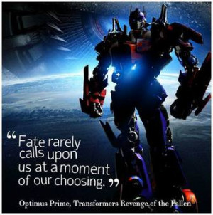 Optimus prime quotes