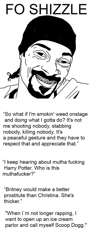 Funny Snoop Dogg Quotes. .