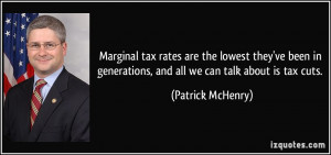 Marginal tax rates are the lowest they've been in generations, and all ...