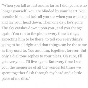 Falling fast and hard for a guy