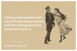 Getting Back With Your Ex Is Like...