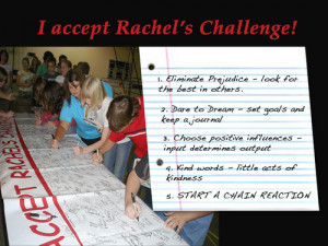 Part One -Inspired by Rachel’s Challenge art students at Roxbury ...