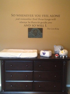 ... Quotes Painting, Lion Kings, Lion King Nursery, King Nurseries, Baby