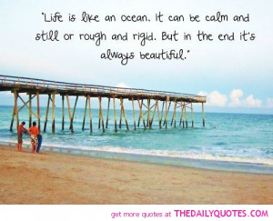 the Ocean Quotes About Life arrival of warm weather with inspirational ...