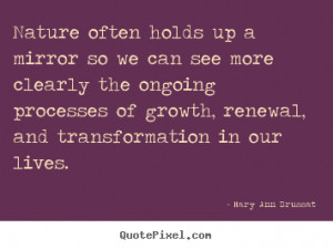 ... Ongoing Processes Of Growth, Renewal, And Transformation In Our Lives