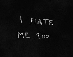 depression self hate