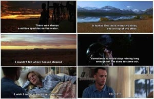 The best Forrest Gump quote