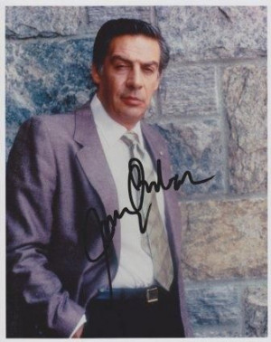 Jerry Orbach Autographed 8X10 Law And Order Photo Deceased 2004