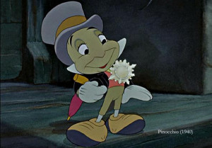 Jiminy Cricket: 'Always let your conscience be your guide!'
