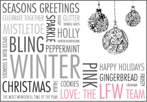 Happy Holiday Quotes Happy holidays from lfw!