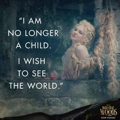 Now Playing at iPic: Into the Woods #Rapunzel #Disney #Movies