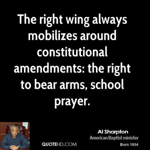 ... constitutional amendments: the right to bear arms, school prayer
