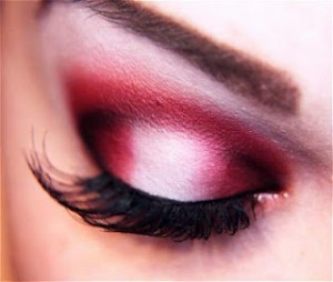 dramatic eye make up!