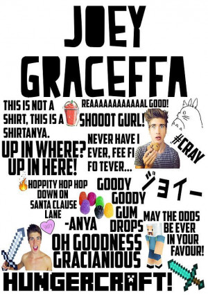 Quotes from Joey Graceffa!