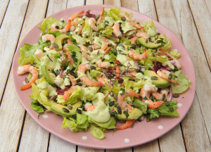 Tiger Prawn Salad Avocado