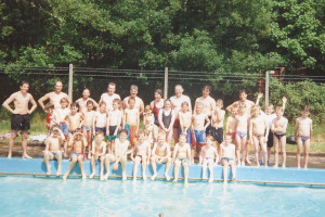 Cub Camp 1997 Picture includes Mike Melville Brian Rigby Dave