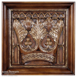 Carved Wood Panels Wall Art
