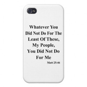 Jesus & Helping Those Less Fortunate iPhone 4/4S Cover