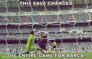 Madrid 1-0 down and this save from Iker Casillas changed the game!