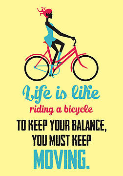 Life Quote Like Riding...