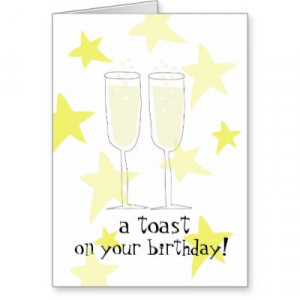 Birthday Toasts - from Partydirectory.com