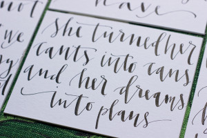 inspirational quotes in calligraphy