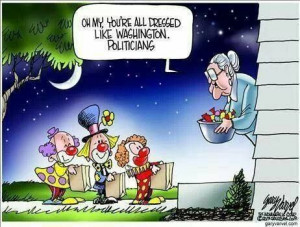 Good old-fashioned politician bashing!