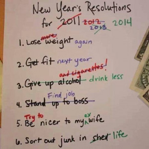 New Years Resolution