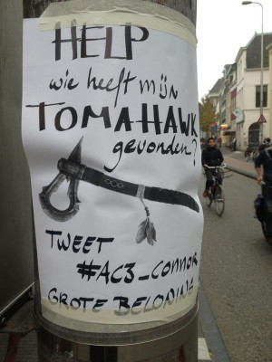 Lost Tomahawk in Utrecht (NL)