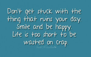 If someone makes you miserable more than they make you happy