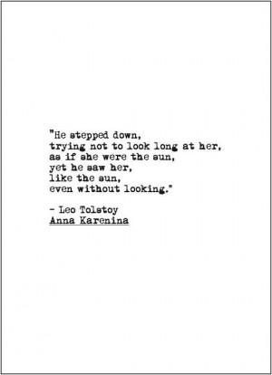Anna Karenina love quote retro typewriter by JenniferDareDesigns, $7 ...