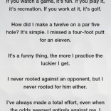 Enjoy golf's favorite QUOTES by famous golfers, actors and comedians ...