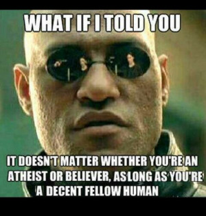 Are you a decent fellow human being?