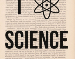 science quote - I LOVE SCIENCE - di ctionary art print poster ...