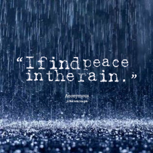 Rain Quotes