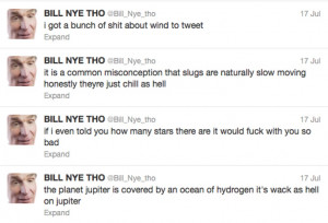 Bill Nye tho...dead from laughter