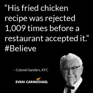 His fried chicken recipe was rejected 1,009 times before a restaurant ...