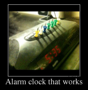 alarm clock that works