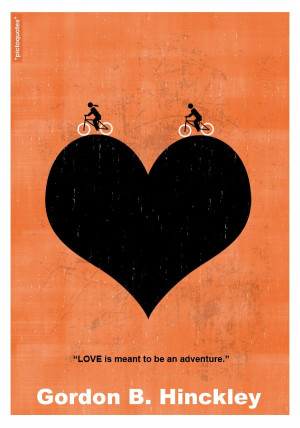Love is meant to be an adventure.