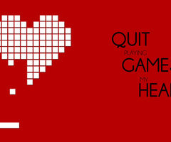 Playing Games With My Heart Quotes Quit playing games with my