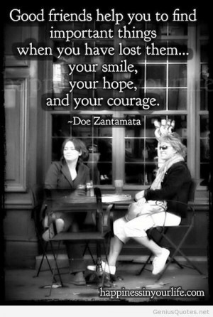 Good friends always helping eachother!